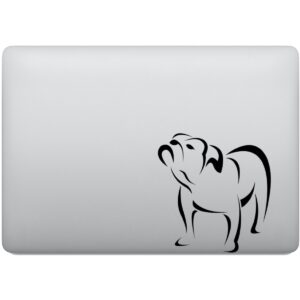 Adesivo de Notebook Cachorro Buldogue Inglês